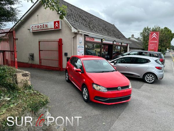 Volkswagen Polo Hatchback, Petrol, 2016, Red
