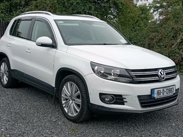 Volkswagen Tiguan SUV, Diesel, 2016, White