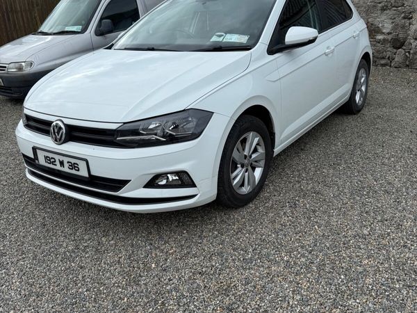 Volkswagen Polo Hatchback, Petrol, 2019, White