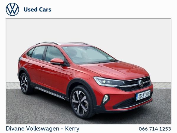 Volkswagen Taigo Crossover, Petrol, 2023, Red