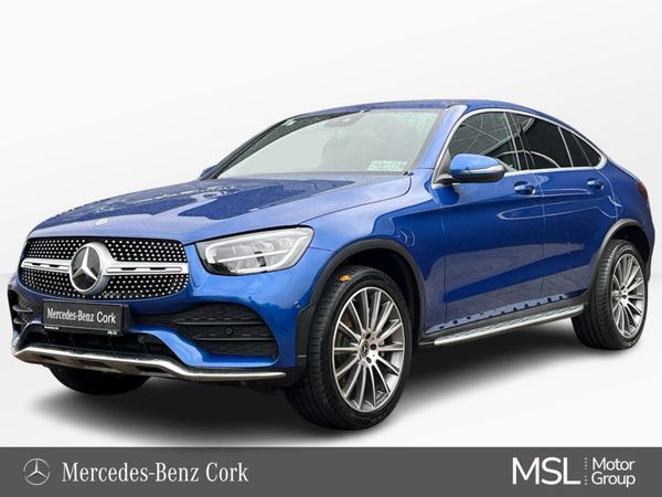Mercedes-Benz GLC SUV, Petrol Plug-in Hybrid, 2023, Blue