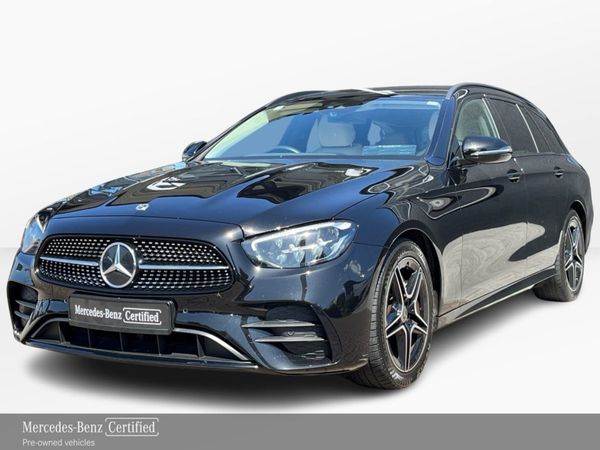 Mercedes-Benz E-Class Estate, Diesel Hybrid, 2023, Black