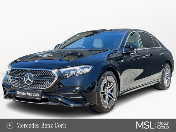 Mercedes-Benz E-Class Saloon, Diesel Plug-in Hybrid, 2025, Black
