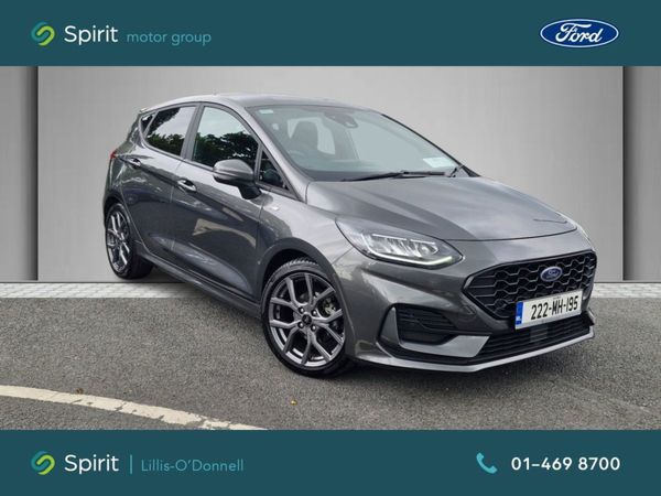 Ford Fiesta Hatchback, Petrol Hybrid, 2022, Grey