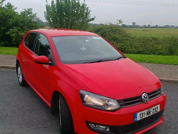 Volkswagen Polo Hatchback, Diesel, 2013, Red