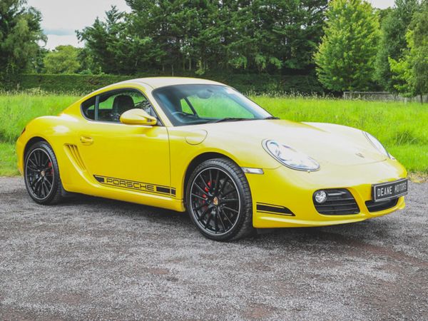 Porsche Cayman Coupe, Petrol, 2011, Yellow