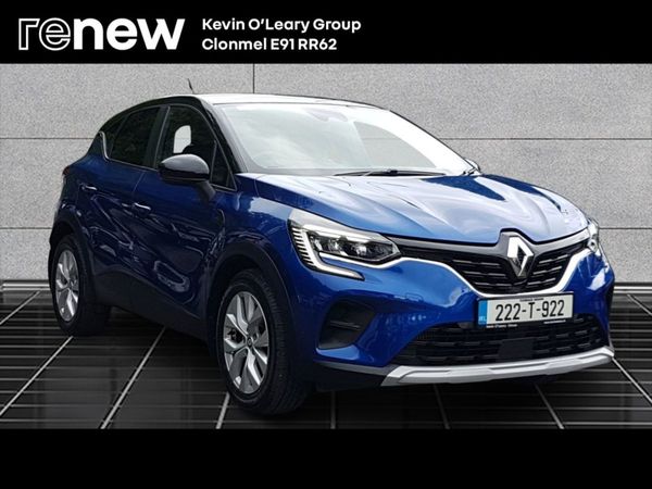 Renault Captur Hatchback, Petrol, 2022, Blue
