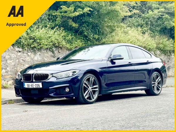 BMW 4-Series Saloon, Diesel, 2018, Blue