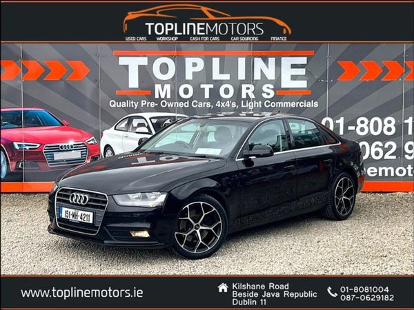 Audi A4 Saloon, Diesel, 2015, Black