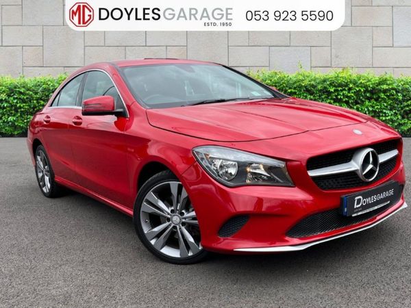 Mercedes-Benz CLA Saloon, Petrol, 2017, Red
