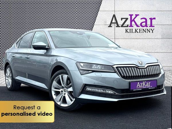 Skoda Superb Saloon, Petrol Plug-in Hybrid, 2021, Grey