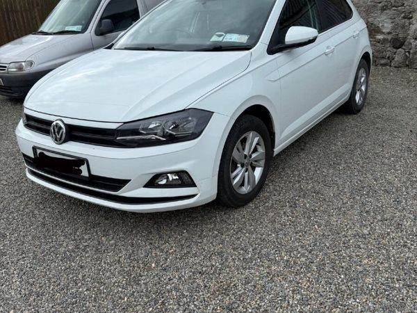Volkswagen Polo Hatchback, Petrol, 2019, White