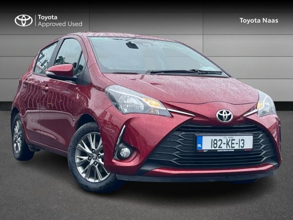 Toyota Yaris Hatchback, Petrol, 2018, Red