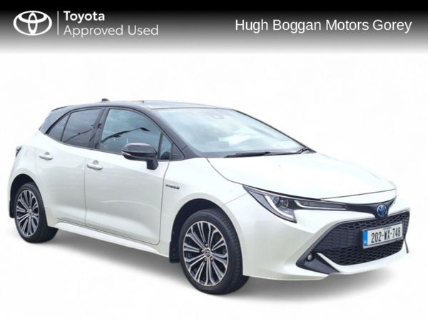 Toyota Corolla Hatchback, Petrol Hybrid, 2020, White