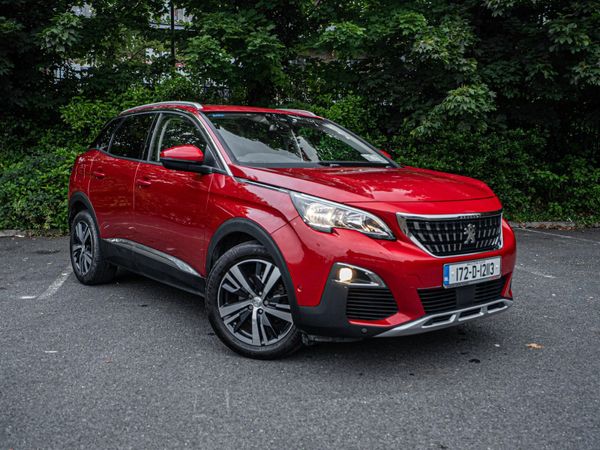 Peugeot 3008 SUV, Petrol, 2017, Red