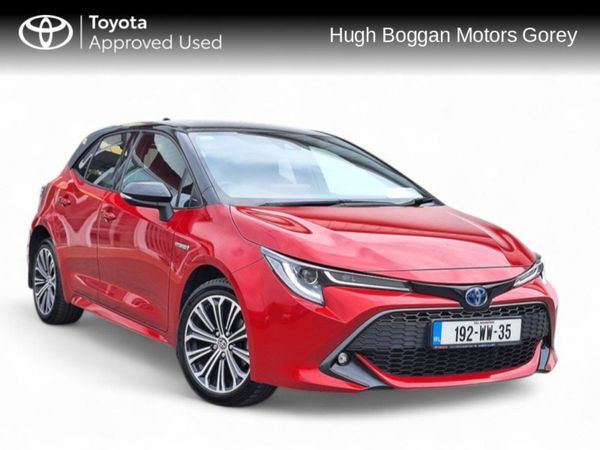 Toyota Corolla Hatchback, Petrol Hybrid, 2019, Red