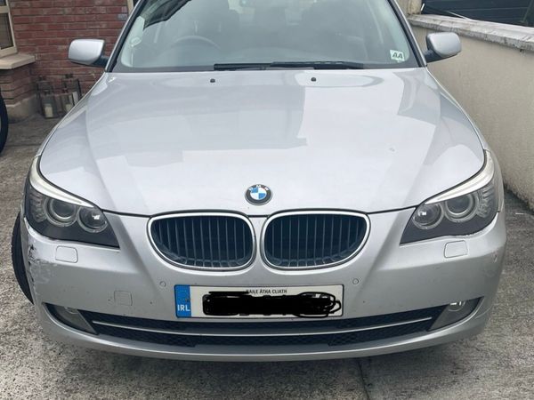 BMW 5-Series Saloon, Diesel, 2008, Silver