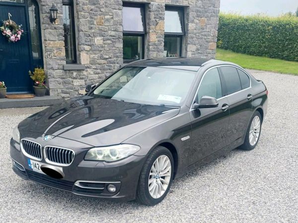 BMW 5-Series Saloon, Diesel, 2014, Brown