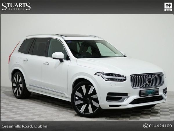 Volvo XC90 Estate, Hybrid, 2022, White