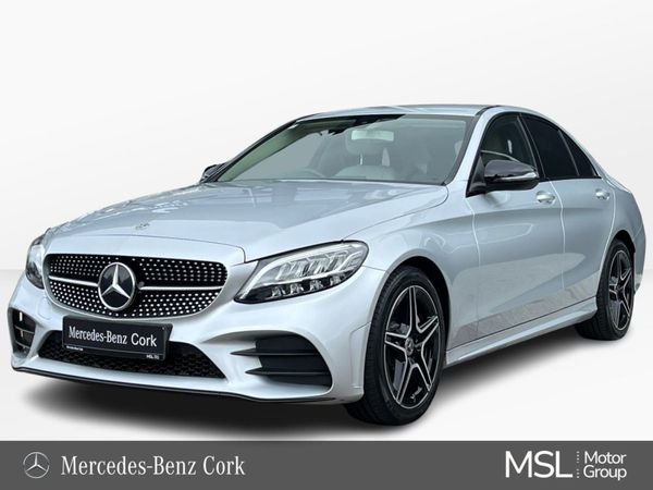 Mercedes-Benz C-Class Saloon, Petrol, 2020, Silver