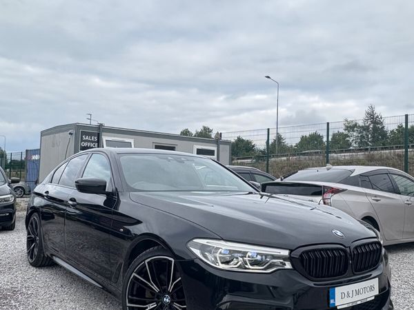 BMW 5-Series Saloon, Diesel, 2017, Black