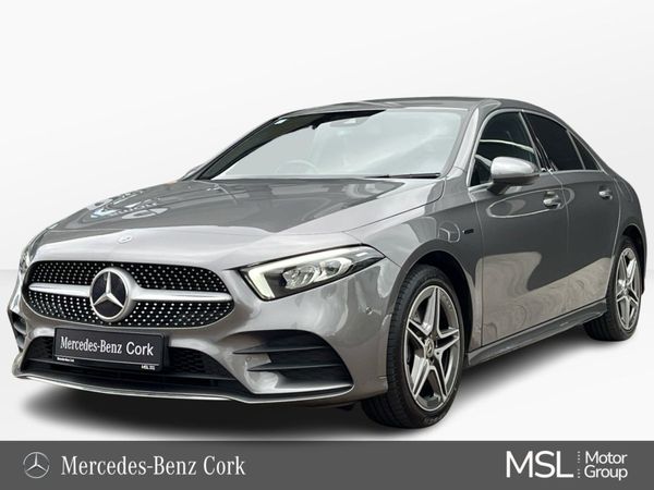 Mercedes-Benz A-Class Saloon, Petrol Plug-in Hybrid, 2020, Grey