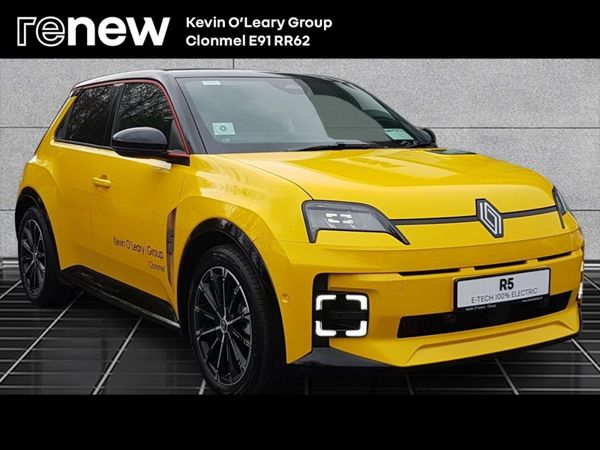 Renault 5 Hatchback, Electric, 2025, Yellow