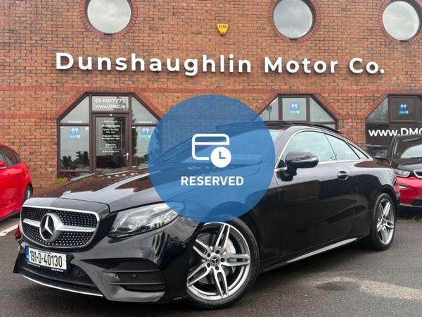 Mercedes-Benz E-Class Coupe, Diesel, 2019, Black