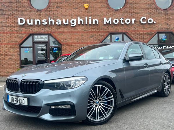BMW 5-Series Saloon, Diesel, 2017, Blue