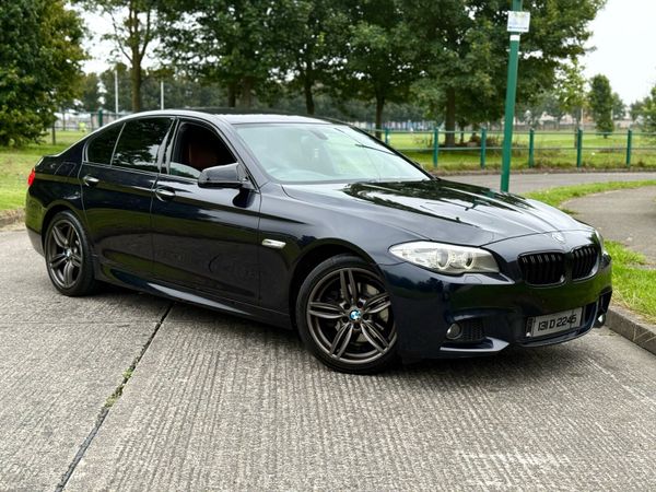 BMW 5-Series Saloon, Diesel, 2013, Black