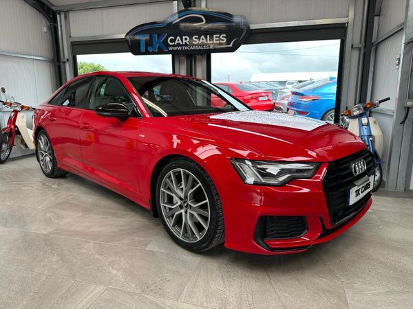 Audi A6 Saloon, Diesel, 2020, Red