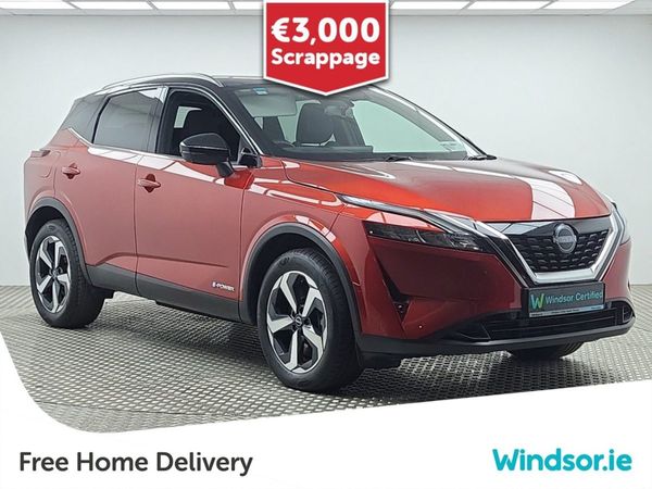Nissan Qashqai MPV, Hybrid, 2024, Red