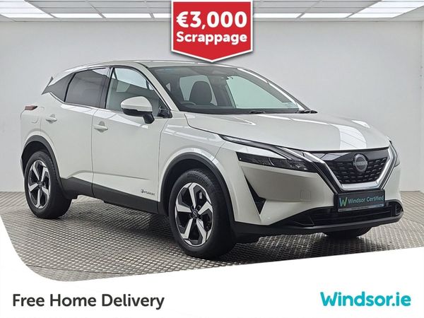 Nissan Qashqai MPV, Hybrid, 2024, White