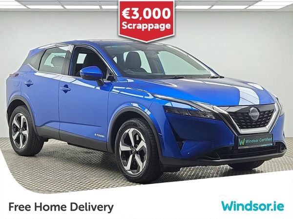 Nissan Qashqai MPV, Hybrid, 2024, Blue