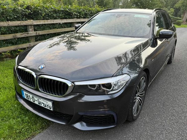 BMW 5-Series Estate, Diesel, 2018, Grey