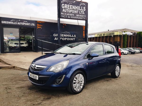 Opel Corsa Hatchback, Petrol, 2014, Blue