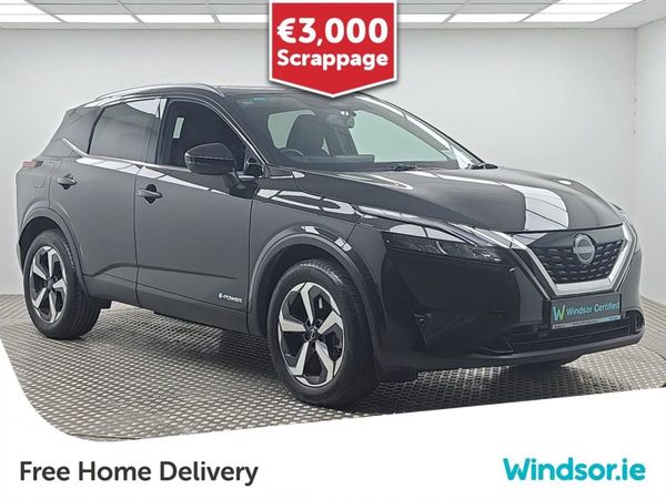 Nissan Qashqai MPV, Hybrid, 2024, Black