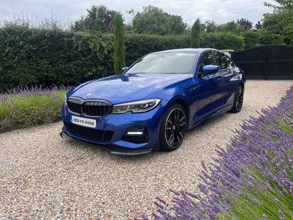 BMW 3-Series Saloon, Petrol Plug-in Hybrid, 2020, Blue