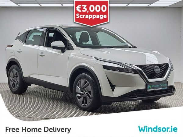 Nissan Qashqai MPV, Petrol, 2023, White