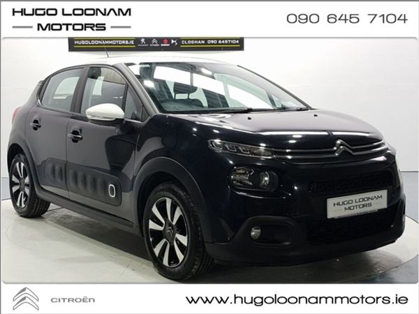 Citroen C3 Hatchback, Petrol, 2019, Black