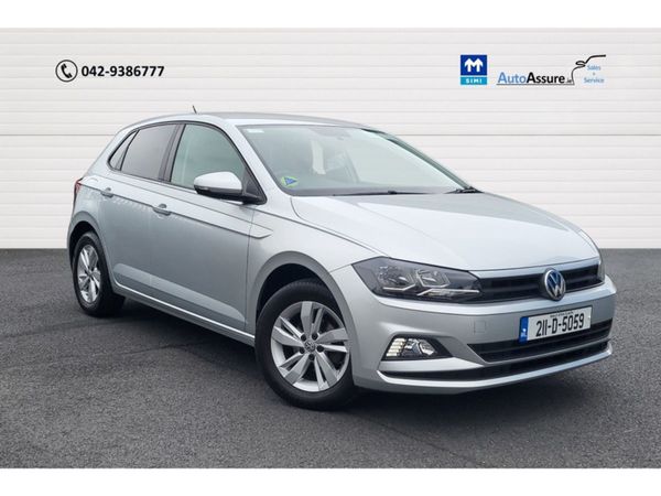 Volkswagen Polo Hatchback, Petrol, 2021, Silver