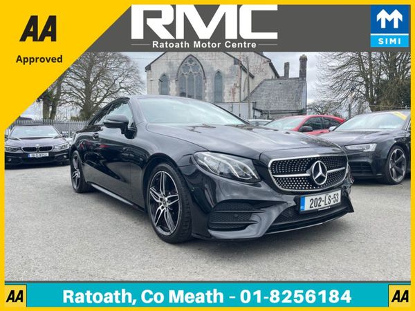 Mercedes-Benz E-Class Coupe, Diesel, 2020, Black