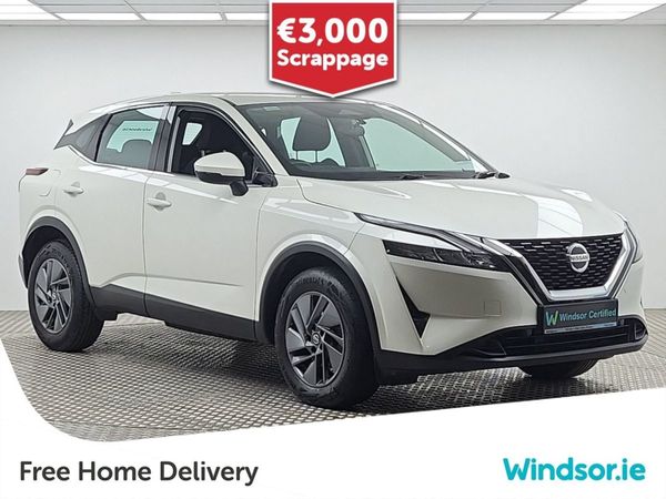 Nissan Qashqai MPV, Hybrid, 2022, White