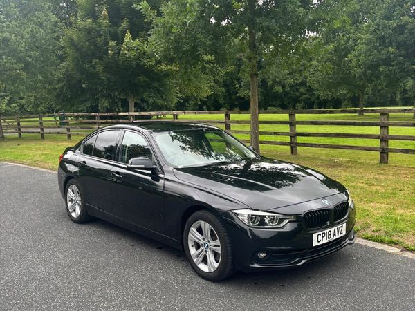 BMW 3-Series Saloon, Diesel, 2018, Black