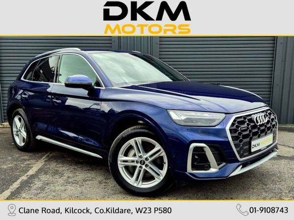 Audi Q5 SUV, Hybrid, 2024, Blue