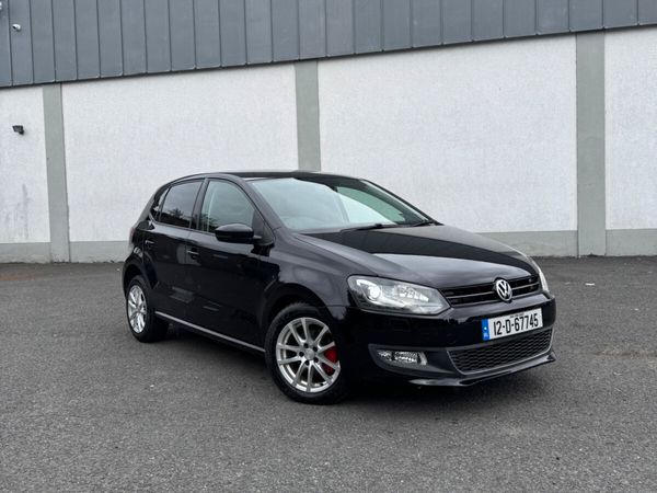 Volkswagen Polo Hatchback, Petrol Hybrid, 2012, Black
