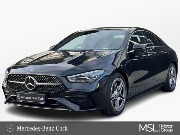 Mercedes-Benz CLA Saloon, Petrol Hybrid, 2024, Black