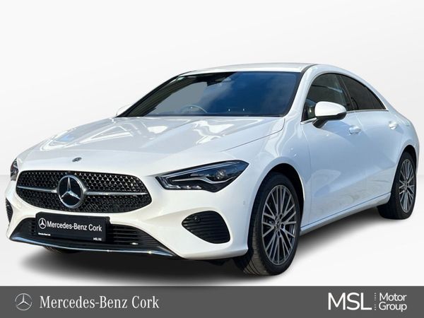 Mercedes-Benz CLA Saloon, Petrol Hybrid, 2024, White