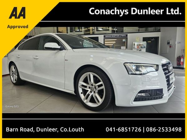 Audi A5 Hatchback, Petrol, 2016, White