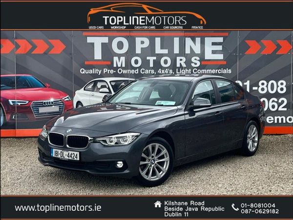 BMW 3-Series Saloon, Diesel, 2018, Grey
